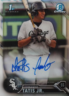 2016 Bowman Chrome #CPA-FT Prospect Auto - Refractor /499 (1st)