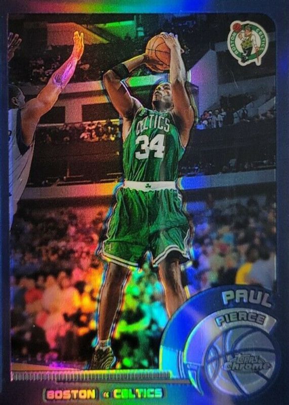 Paul Pierce 2002 Topps Chrome #62 Refractor PSA 10 Price Guide