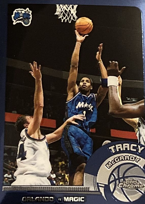 Tracy McGrady 2002 Topps Chrome #35 Base SGC 9.5