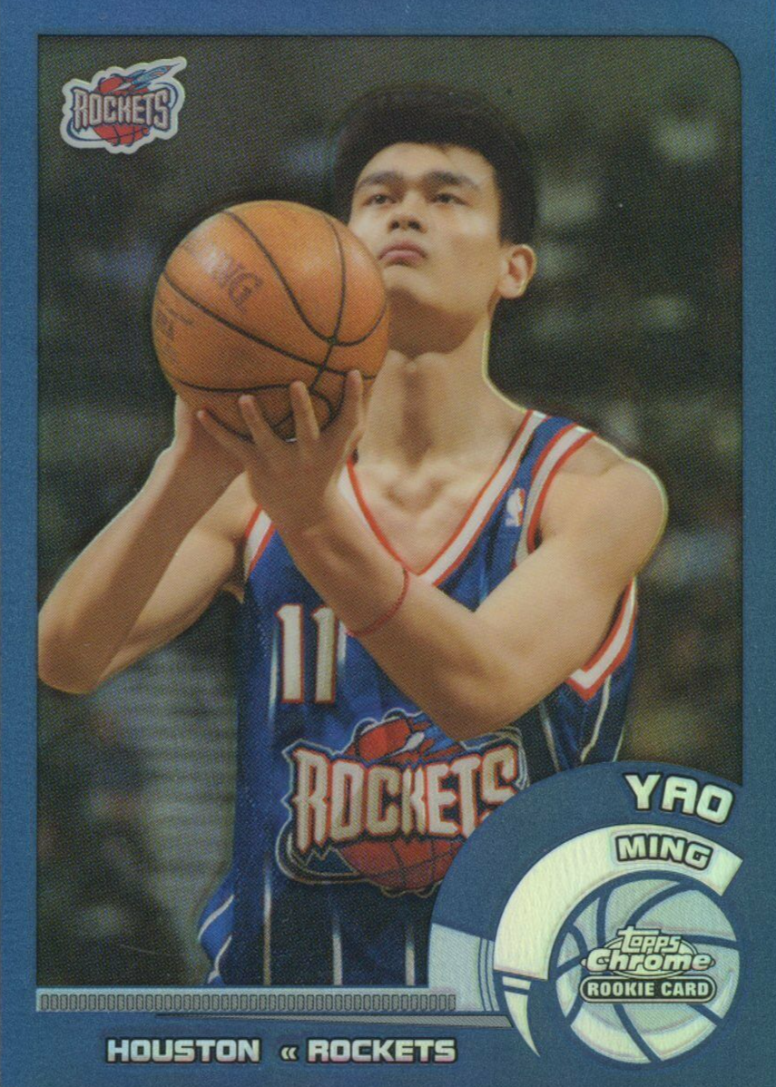 Yao Ming 2002 Topps Chrome #146 Refractor Price Guide - Sports