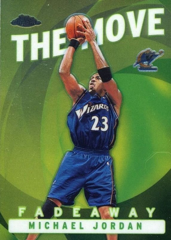 Michael Jordan 2002 Topps Chrome #TM6 The Move RAW