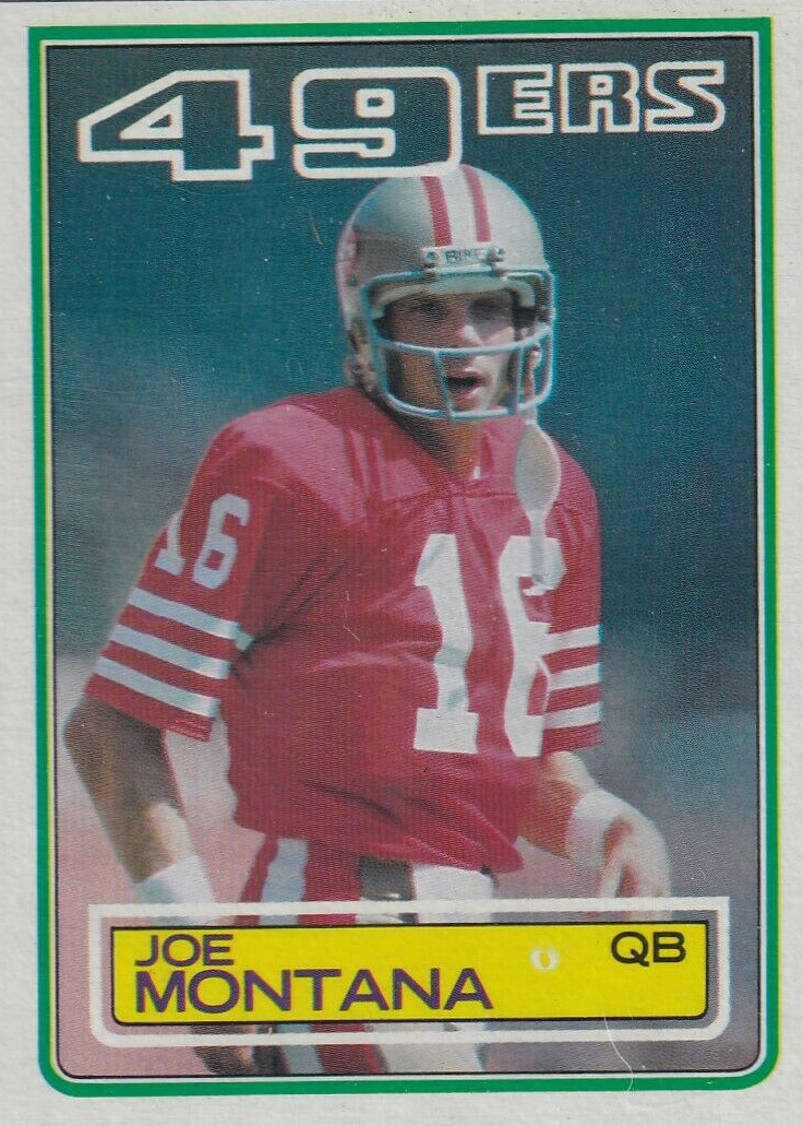 その他 Joe Montana Auto psa9 Joe Montana Autographed 1981 Topps Rookie Card #216 San