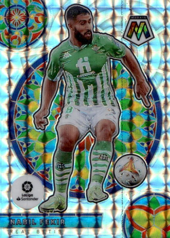 Nabil Fekir 2021 Mosaic La Liga #26 Stained Glass /(SSP) RAW