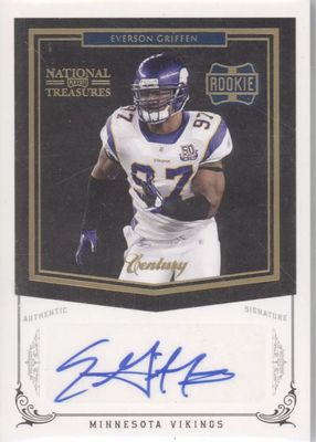 2010 National Treasures #238 Rookie Autographs - Gold /25