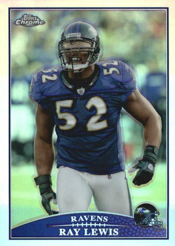 Ray Lewis 2009 Topps Chrome #TC109 Refractor PSA 10