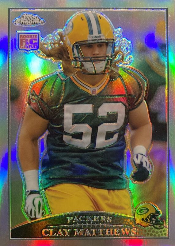 Clay Matthews 2009 Topps Chrome #TC133 Refractor Rookie PSA 10