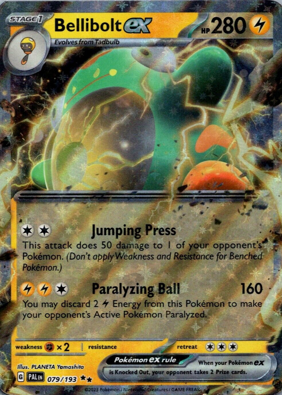 Bellibolt ex 2023 Scarlet & Violet: Paldea Evolved #079/193