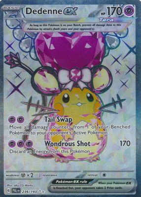 Dedenne ex 2023 Japanese Scarlet & Violet: Triplet Beat #089
