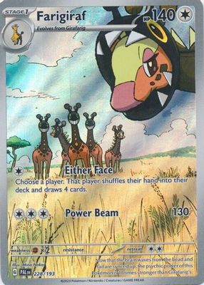 Farigiraf 2023 Scarlet & Violet: Paldea Evolved #228/193