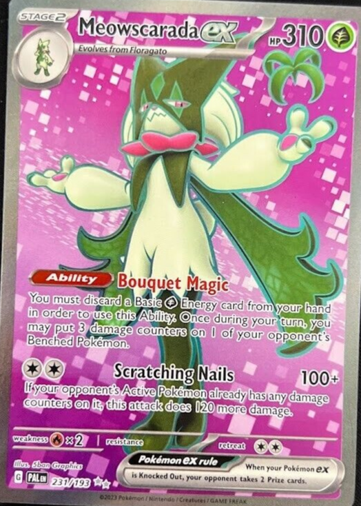Meowscarada ex 2023 Scarlet & Violet: Paldea Evolved #231/193