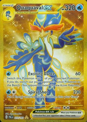 2023 Scarlet & Violet: Paldea Evolved #273/193 Hyper Rare (Secret)