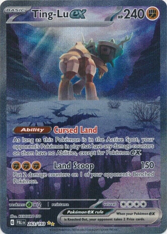 Ting-Lu ex 2023 Scarlet & Violet: Paldea Evolved #263/193