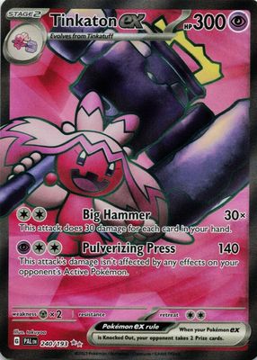 Tinkatink AR 076/071 – Japanese Clay Burst Pokémon Card – Scarlet & Violet – Holo Art Rare