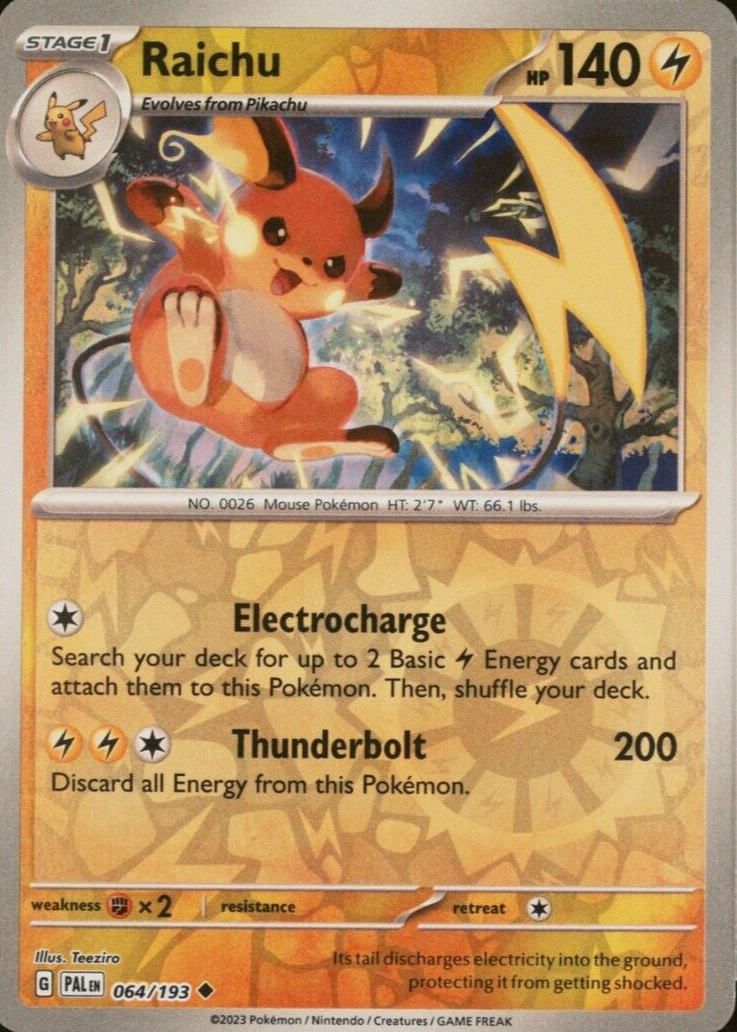 英語版初期　ポケモンカード　raichu shadowless　holo $_57.JPG?set_id=8800005007