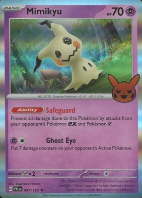 2023 Scarlet & Violet: Paldea Evolved #097/193 Mirage Holo - 2023 Trick or Trade Exclusive