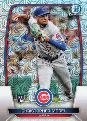 Christopher Morel 2023 Topps Chrome #198 Orange Refractor