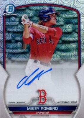 2023 Bowman Mega Box #BMA-MR Chrome Prospect Auto