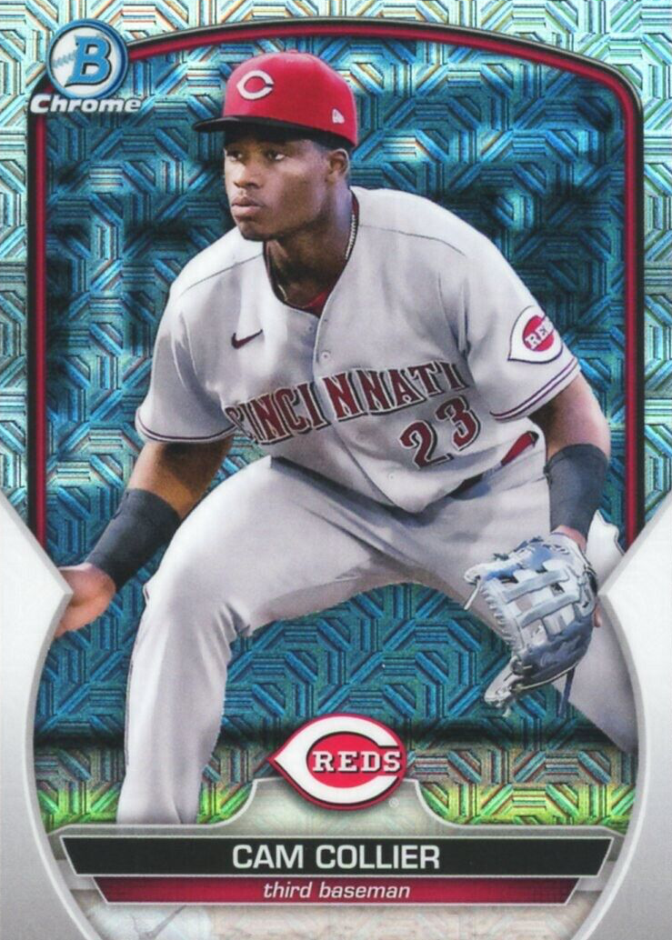 Cam Collier 2023 Bowman Mega Box #BCP-125 Chrome Prospects Image 
