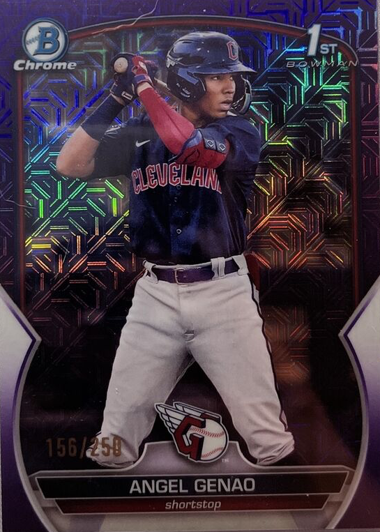 Angel Genao 2023 Bowman Mega Box #BCP-140 Chrome Prospects