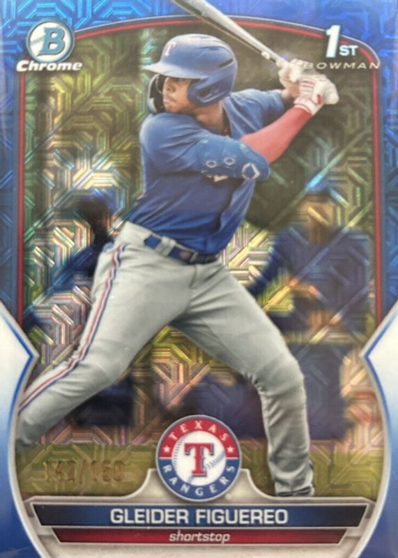 2023 Bowman Mega Box #BCP-59 Chrome Prospects - Blue Mojo Refractor /150 (1st)