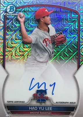 2023 Bowman Mega Box #BMA-HL Chrome Prospect Auto