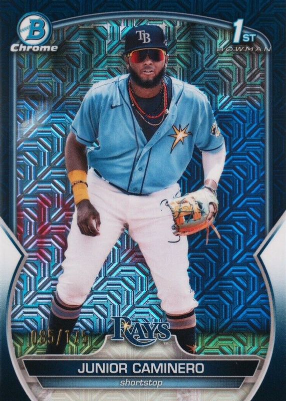 Junior Caminero 2023 Bowman Mega Box #BCP-61 Chrome Prospects