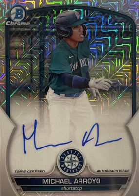 2023 Bowman Mega Box #BMA-MA Chrome Prospect Auto