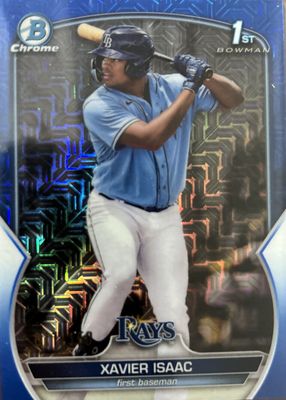 2023 Bowman Mega Box #BCP-145 Chrome Prospects - Blue Mojo Refractor /150 (1st)