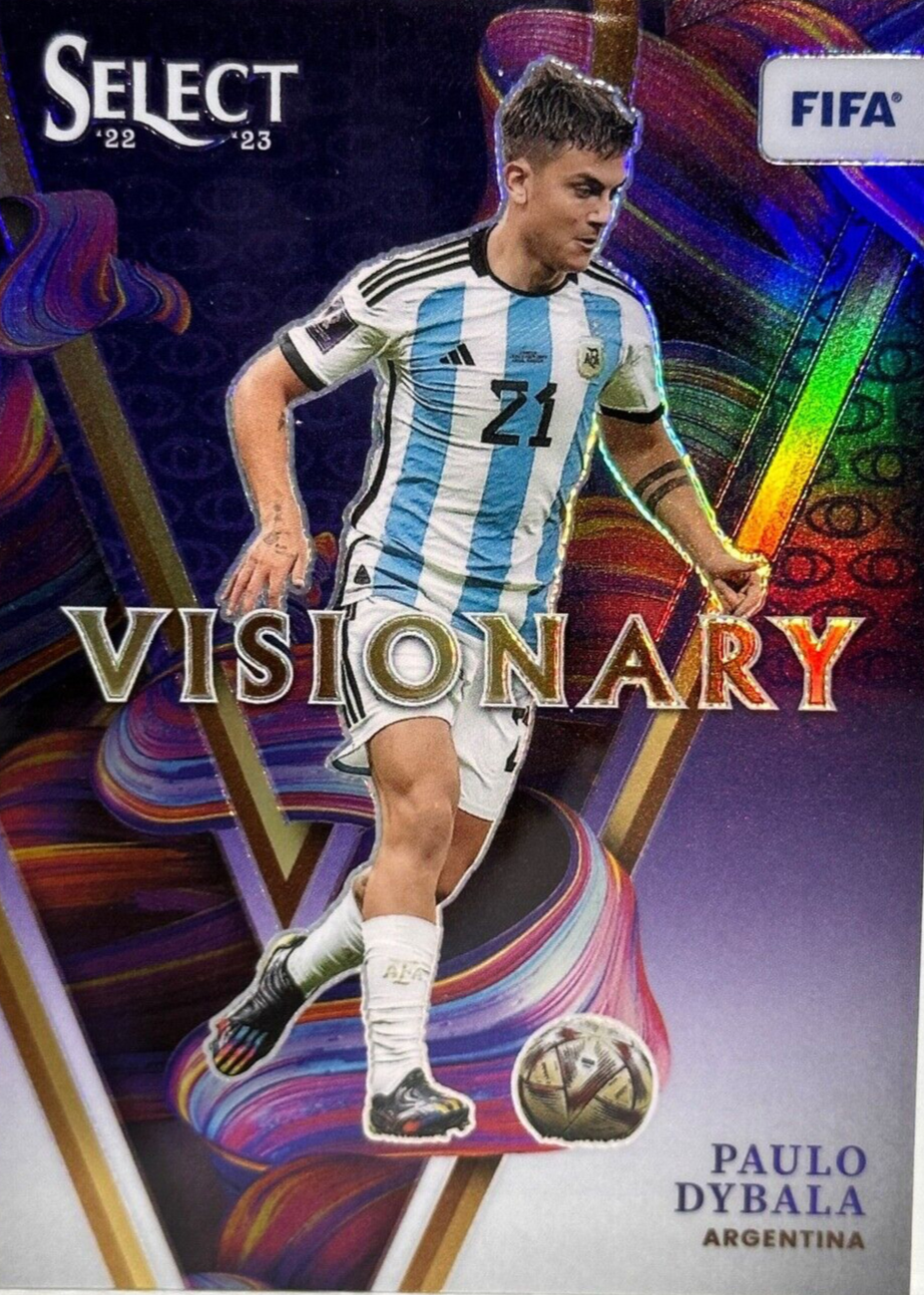 Paulo Dybala 2022 Select FIFA #13 Visionary /(SSP) Price
