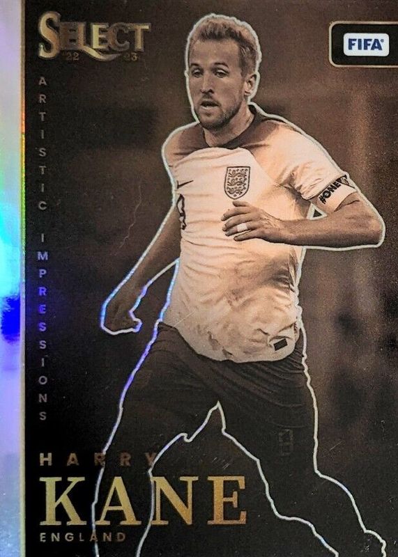 Harry Kane 2022 Select FIFA #6 Artistic Impressions /(SSP) PSA 8