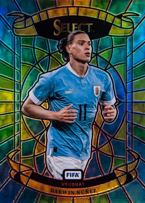 Darwin Nunez 2022 Select FIFA #29 Stained Glass /(SSP) Price Guide - Sports  Card Investor