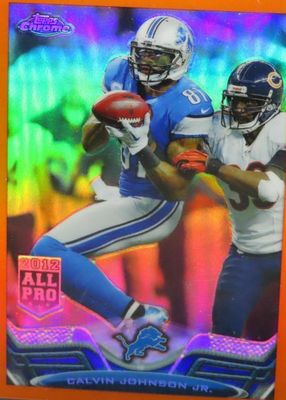 2013 Topps Chrome #200 Orange Refractor
