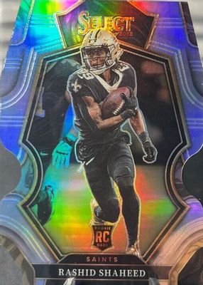 2022 Select #172 Premier Level Silver Die-Cut