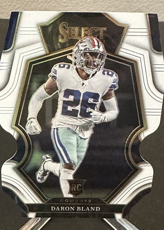 DaRon Bland 2022 Select #130 Premier Level White Die-Cut /49 Rookie RAW
