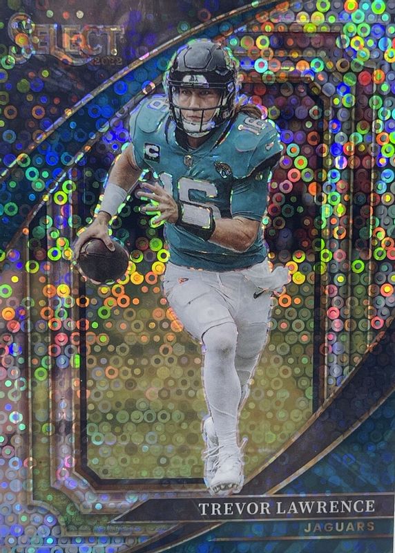 Trevor Lawrence 2022 Select #349 Suite Level Disco PSA 9