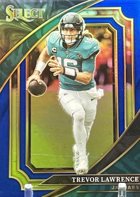 Trevor Lawrence 2022 Select #349 Suite Level Blue /99 RAW