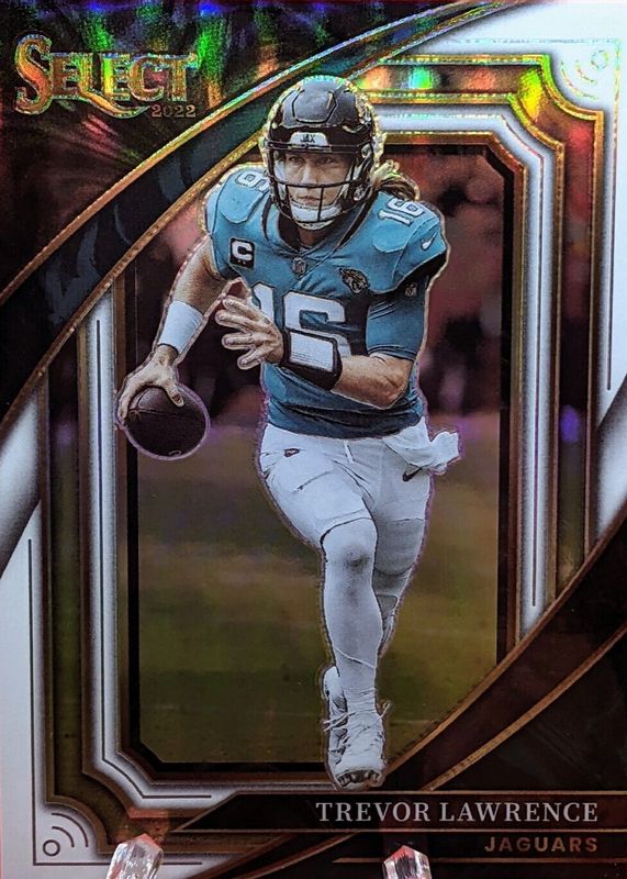 Trevor Lawrence 2022 Select #349 Suite Level White /35 SGC 10