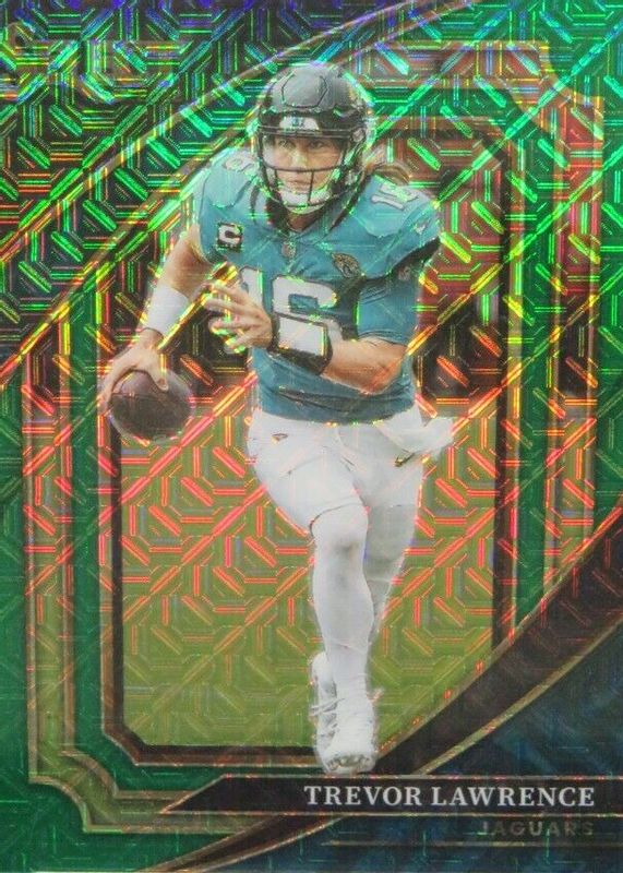 Trevor Lawrence 2022 Select #349 Suite Level Green /5 PSA 10