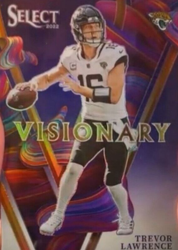 Trevor Lawrence 2022 Select #VIS-7 Visionary RAW