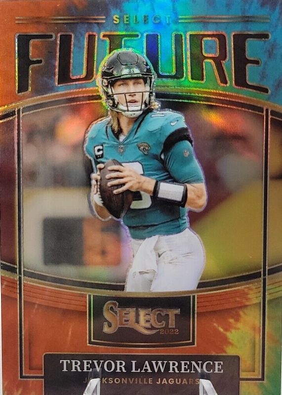 Trevor Lawrence 2022 Select #SF- 16 Select Future - Tie-Dye /25 BGS 9