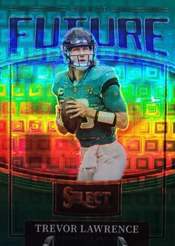 Trevor Lawrence 2022 Select #SF- 16 Select Future - Green /5 SGC 10