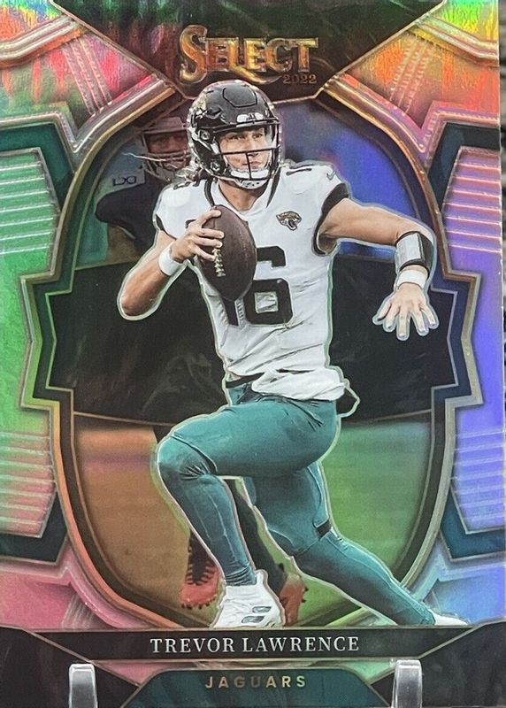 Trevor Lawrence 2022 Select #41 Concourse Silver RAW