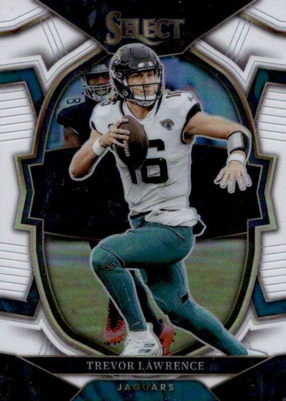 Trevor Lawrence 2022 Select #41 Concourse White /35 PSA 10