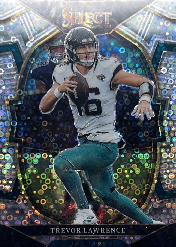 Trevor Lawrence 2022 Select #41 Concourse Disco RAW