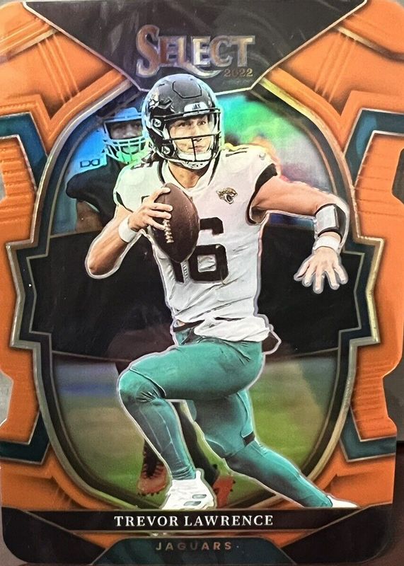 Trevor Lawrence 2022 Select #41 Concourse Orange Die-Cut /199 SGC 10