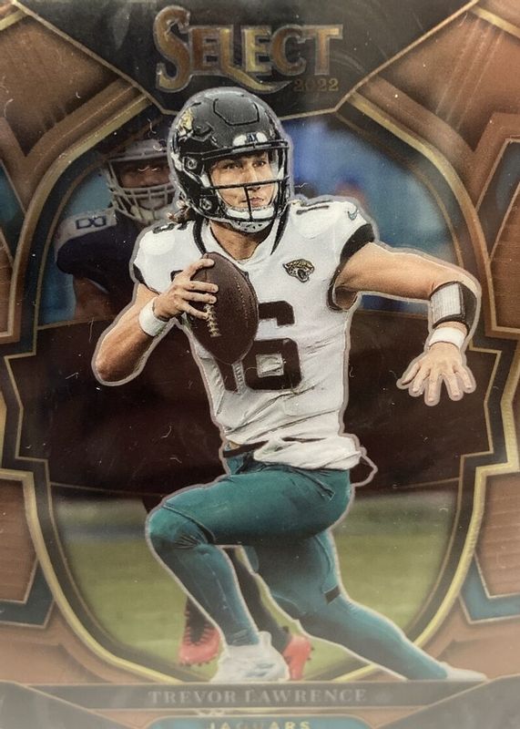 Trevor Lawrence 2022 Select #41 Concourse Copper Die-Cut /149 RAW