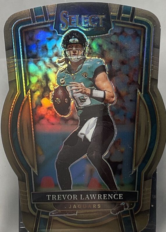 Trevor Lawrence 2022 Select #254 Club Level Copper Die-Cut /99 PSA 10