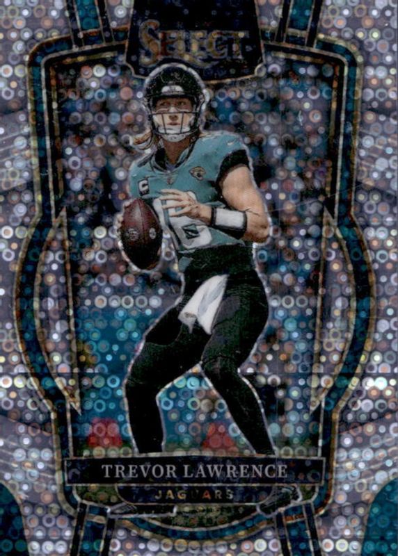 Trevor Lawrence 2022 Select #254 Club Level Disco RAW