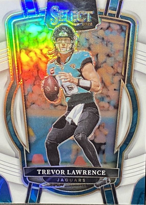 Trevor Lawrence 2022 Select #254 Club Level White /35 PSA 10