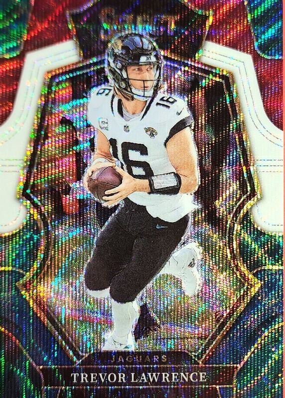 Trevor Lawrence 2022 Select #145 Premier Level Tri-Color /199 SGC 10